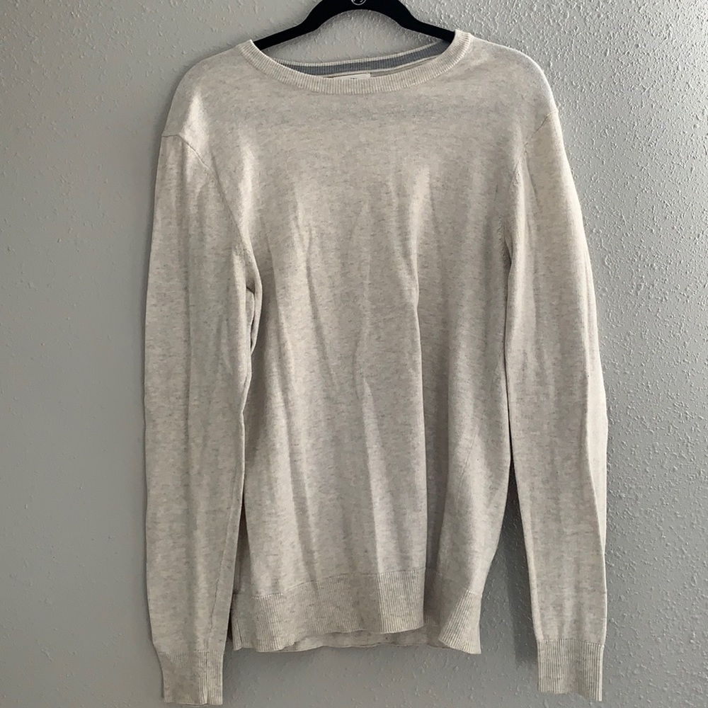 Men’s Cream Old Navy Crewneck Sweater